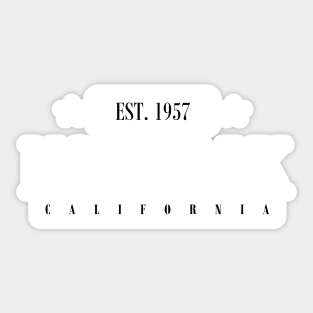 Norwalk Est. 1957 (Standard White) Sticker